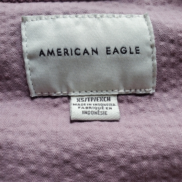 American Eagle Purple Jean Jacket - Picture 4 of 4
